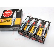 Свечи зажигания NGK V-Line 11 BCPR6E-11 [5282] ВАЗ 2110-2112, Калина 1118, Приора 2170 (16 клап.двиг.) к-кт 4шт
