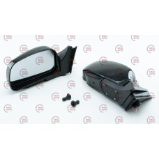 Зеркала наружные ВАЗ 2104, 2105, 2107 большие черные глянец EuroTun (к-кт 2шт) 3291-07 BLK