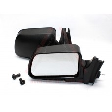 Зеркала наружные ВАЗ 2104, 2105, 2107 большие черные EuroTun (к-кт 2шт) 3293-07 BLK