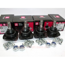 Комплект шаровых опор ВАЗ 2101-2107 (2 верх + 2 низ) с крепежом FENOX