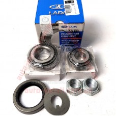 Ремкомплект ступицы ВАЗ 2101-2107 АвтоВАЗ (подшипники, гайки, сальник, шайба)