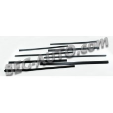 Уплотнитель низа стекла двери (бархотка) н/о ВАЗ 2109, 21099, 2114, 2115 БРТ (Ремкомплект 54Р) "реснички"