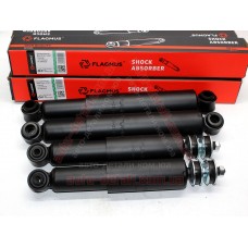 Комплект амортизаторов (передние + задние) ВАЗ 2101-2107 масло Flagmus