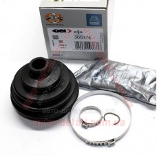 Пыльник ШРУСа наружный ВАЗ 2108, 2109, 21099, 2110-2115 + хомуты и смазка GKN SP 300374 (чехол гранаты)