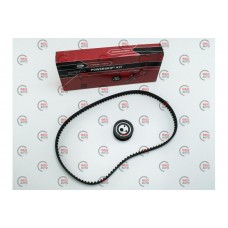 Ремкомплект привода ГРМ (ремень + ролик) ВАЗ 2108, 2109, 21099, 2110, 2111, 2112, 2113, 2114, 2115 (8клап.двиг.) Gates (K015521)