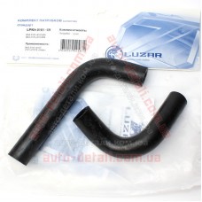 Патрубки печки ВАЗ 2101-2107 (2 шт) LUZAR (LPKh 0101)