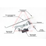 Нивовские тяги газа на карбюратор Солекс для классики ВАЗ 2101-2107 "Жигули"