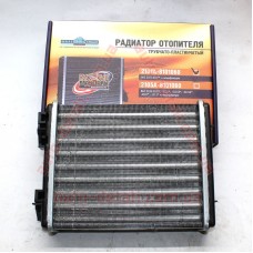 Радиатор отопителя (печки) алюминиевый 2-х рядный ВАЗ 2101-2107 ШААЗ (узкий 175мм)