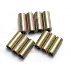 Втулки реактивных тяг распорные (6+4) металл (цинк) ВАЗ 2101-2107 (к-кт 10шт)