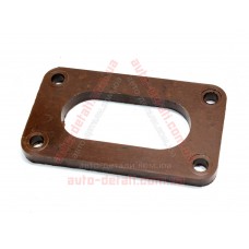 Прокладка под карбюратор теплоизолирующая (овал) ВАЗ 2101-2107, 2108-21099 (текстолит) 8мм (коричневая)