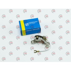 Контактная группа трамблера (контакты) ВАЗ 2101-2107, НИВА 2121 E&E (с отв.)