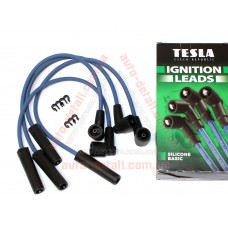 Провода свечные (бронепровода) силикон ВАЗ 2104, 2107 (двиг. 21074), 21214, 2123 (1,7 инжектор, распред. впрыск) TESLA (T771H) Silicone Basic