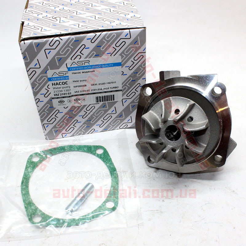 Насос водяной (помпа) ВАЗ 2101-2107, 2121 ASR Turbo (WP350008) усил ...
